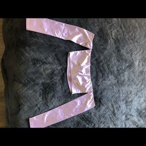 Purple crop top size medium